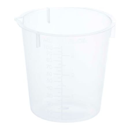 Celltreat CELLTREAT  100ml Graduated Beaker, Polypropylene, Non-Sterile, 100/Case 230513